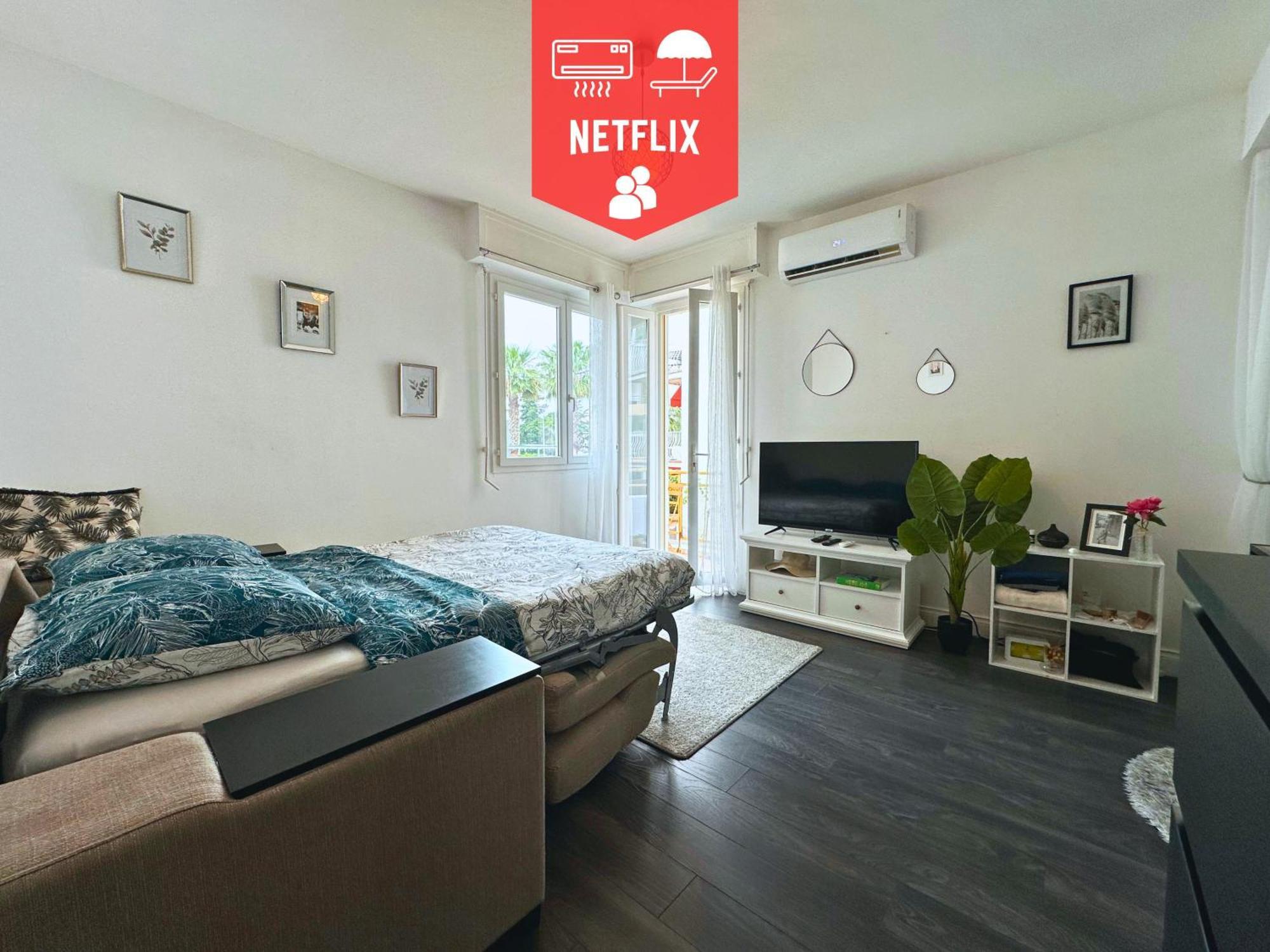 Cosy Palm Beach, Studio Pres De La Mer Et De La Croisette Cannes Exterior photo